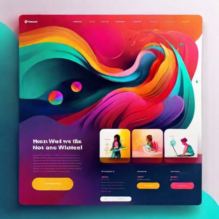 Default beautiful website for web design 0